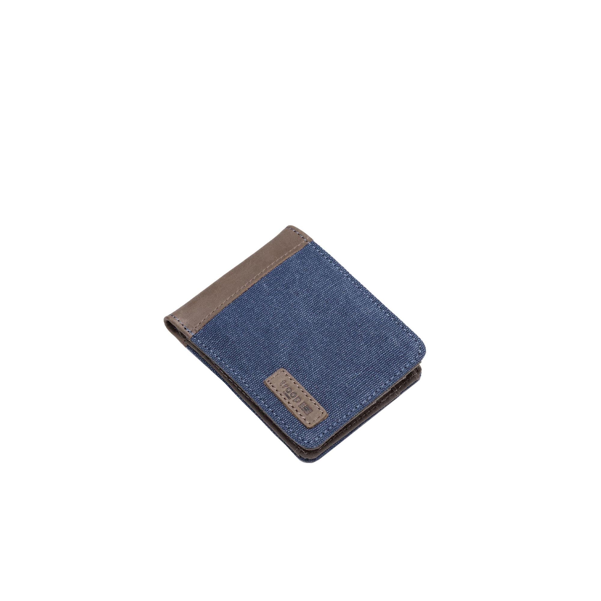 Idaho Canvas Wallet - Blue