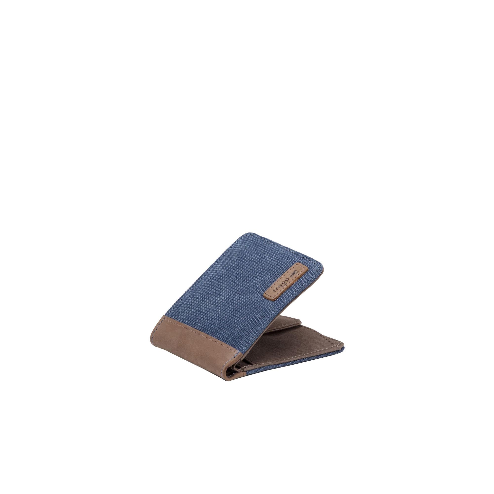 Idaho Canvas Wallet - Blue