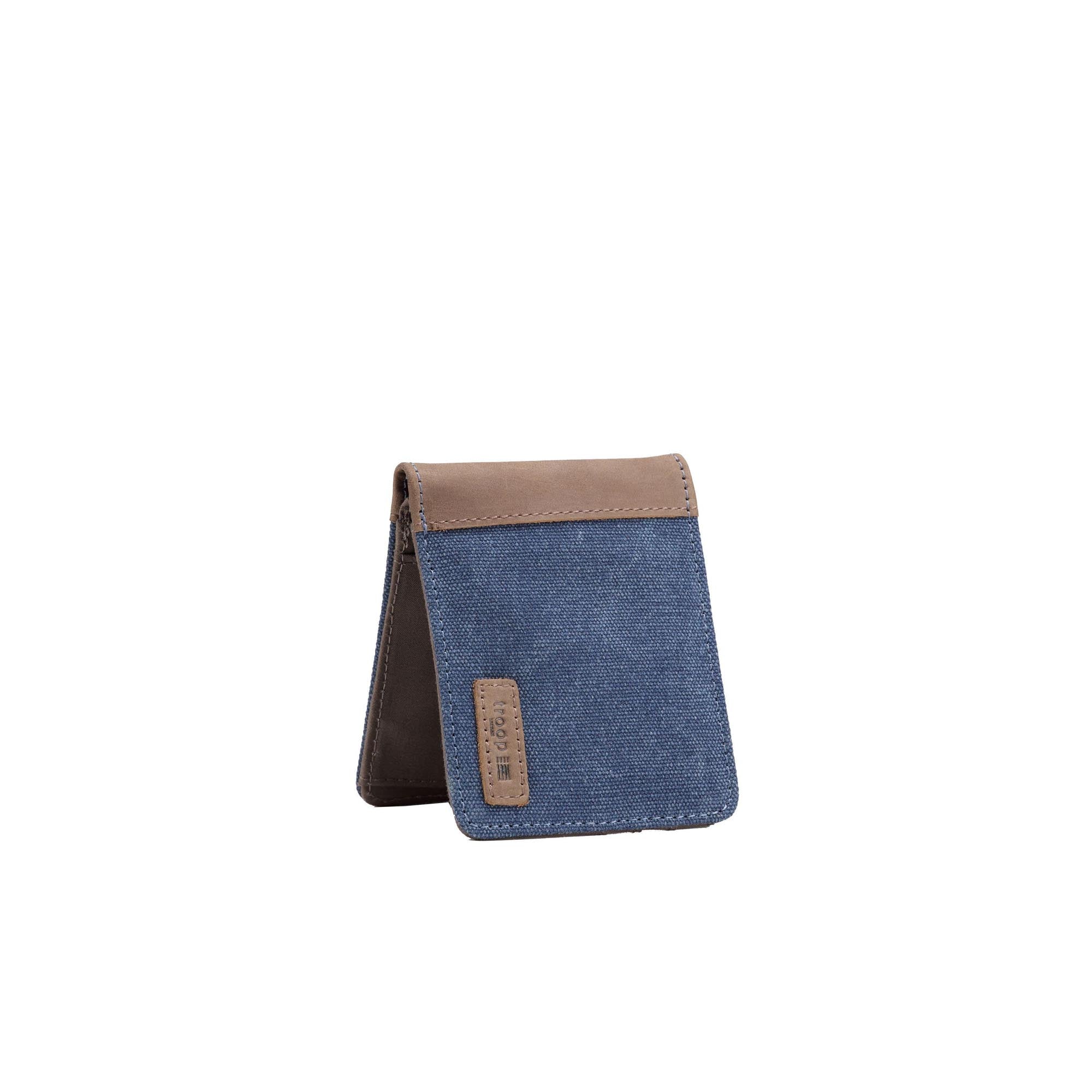 Idaho Canvas Wallet - Blue