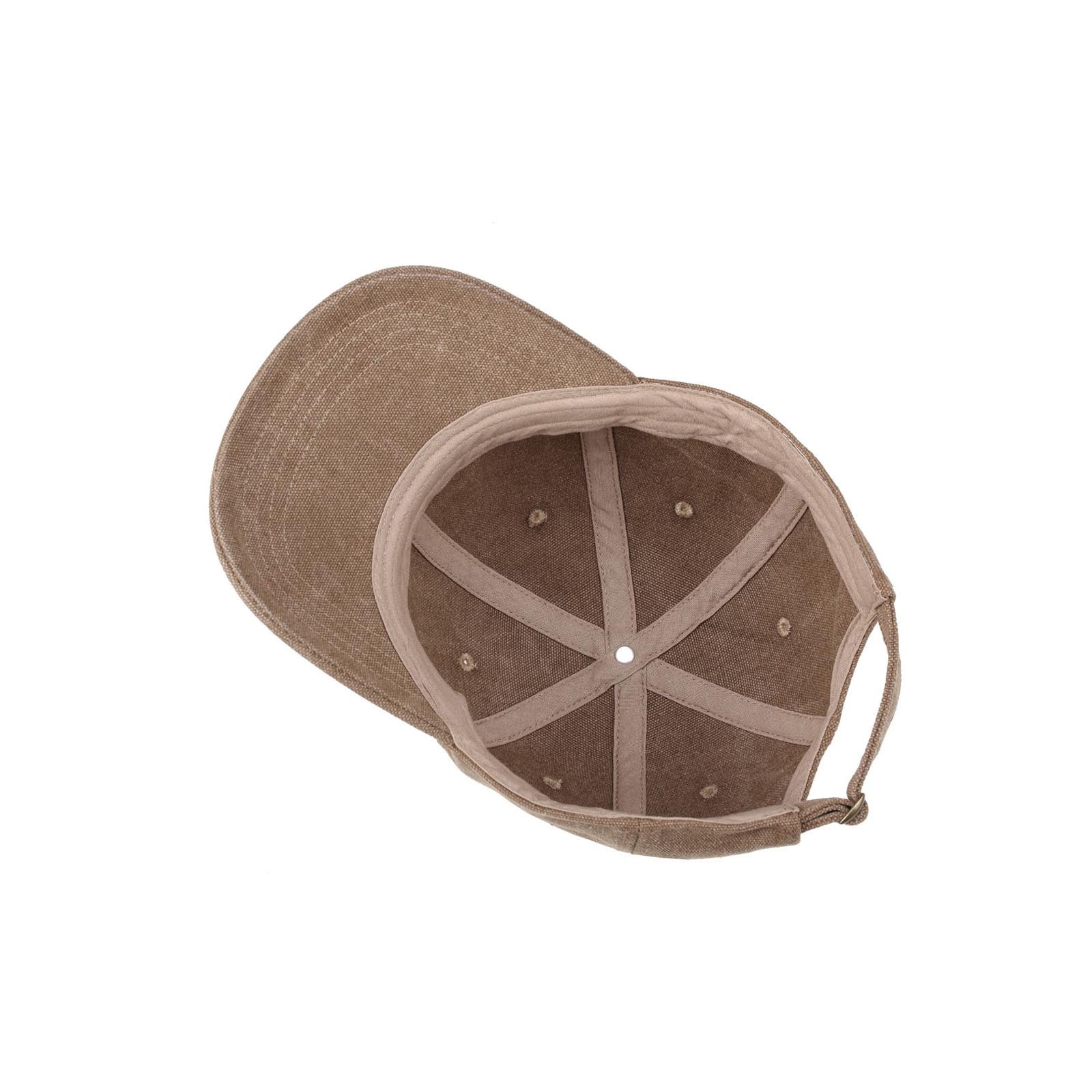 Arizona 504 Peaked Cap – Brown