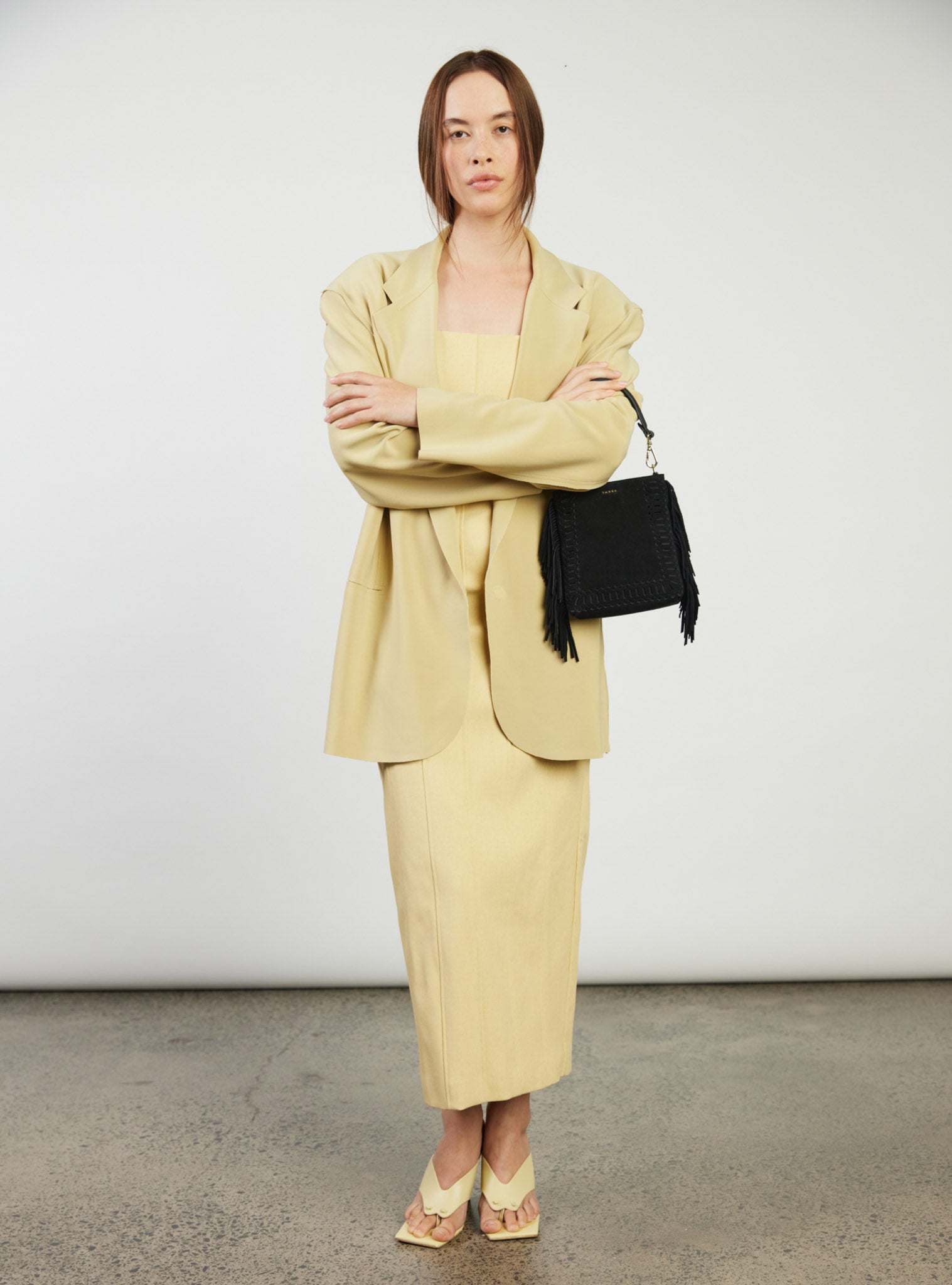 Coco Mini Bag  Suede Black