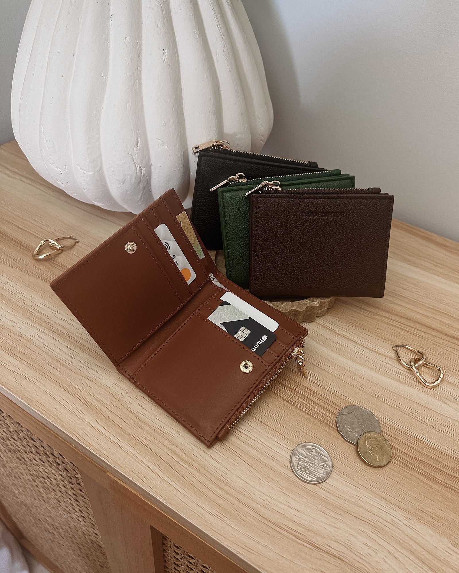 Lily Wallet - Cognac