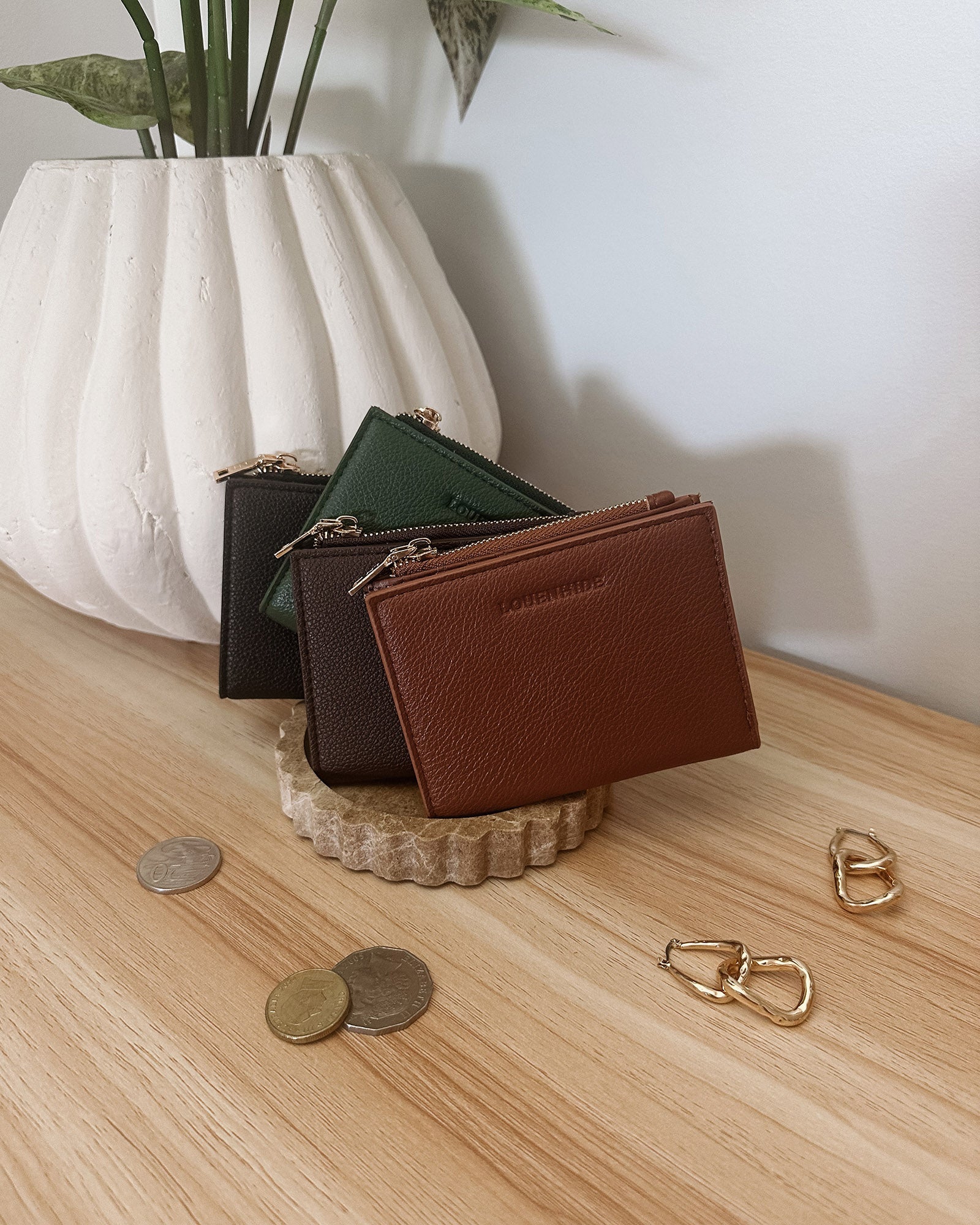 Lily Wallet - Cognac