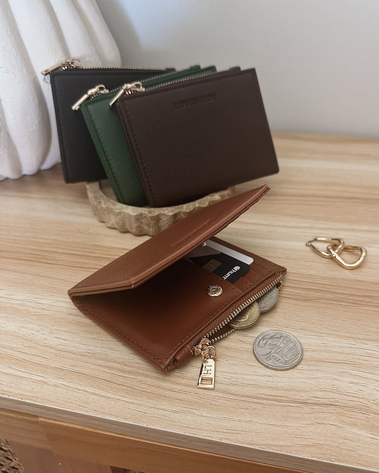 Lily Wallet - Cognac