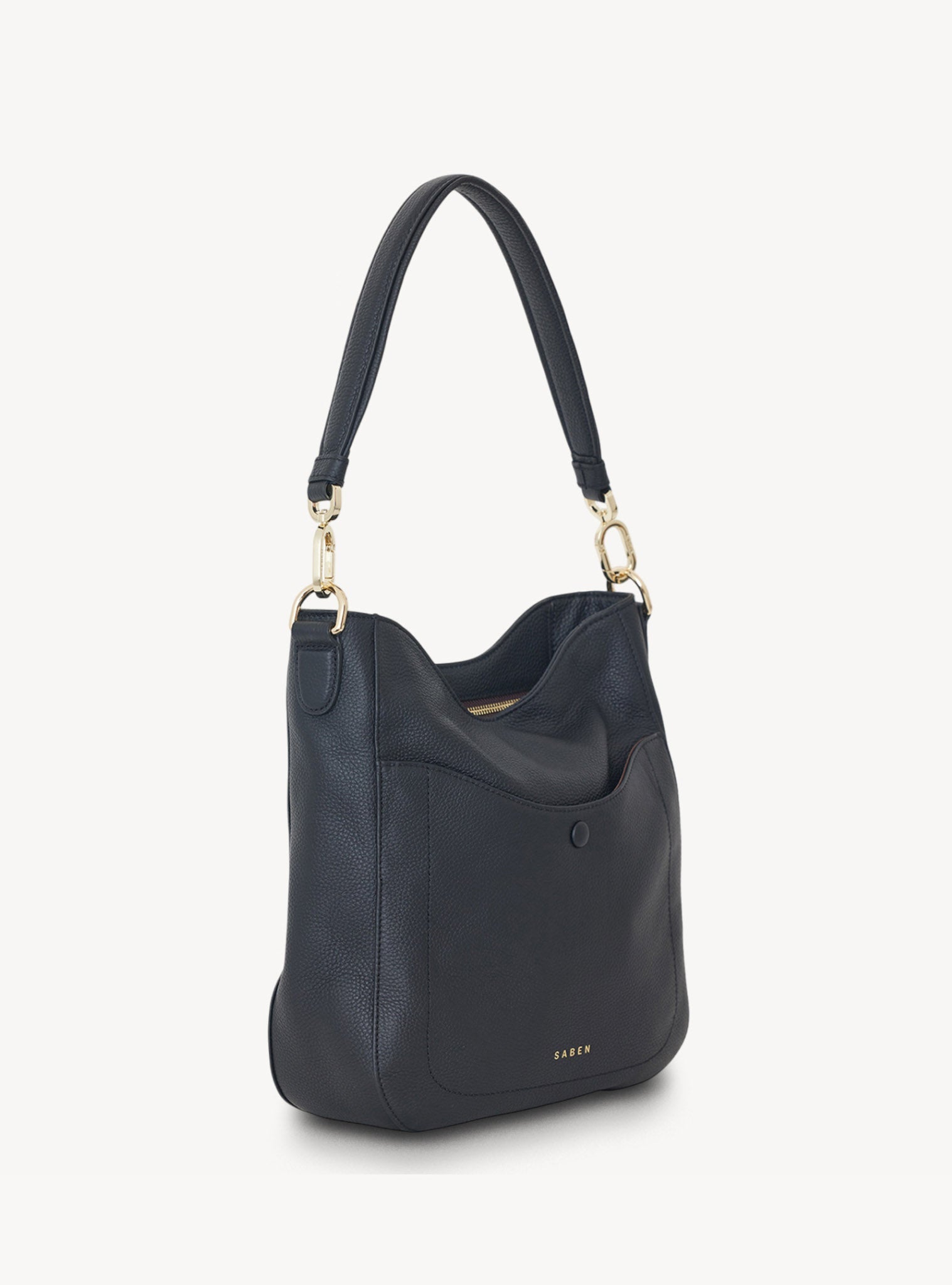 Rebe Shoulder Bag - Black Luxe