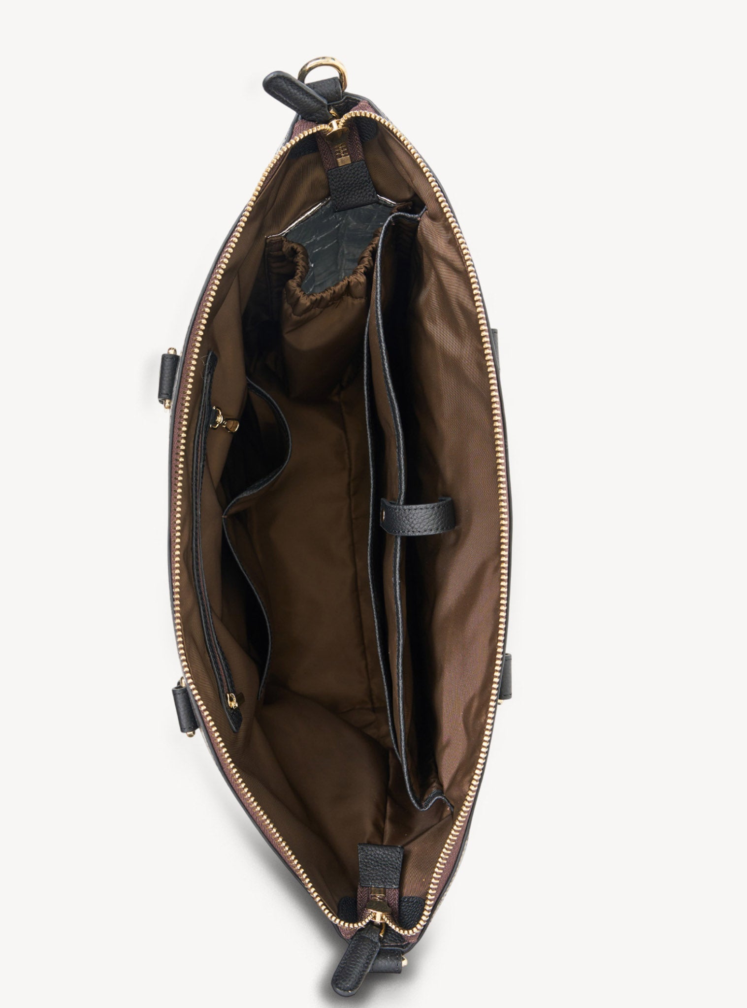 Milan Carry-All Black croc