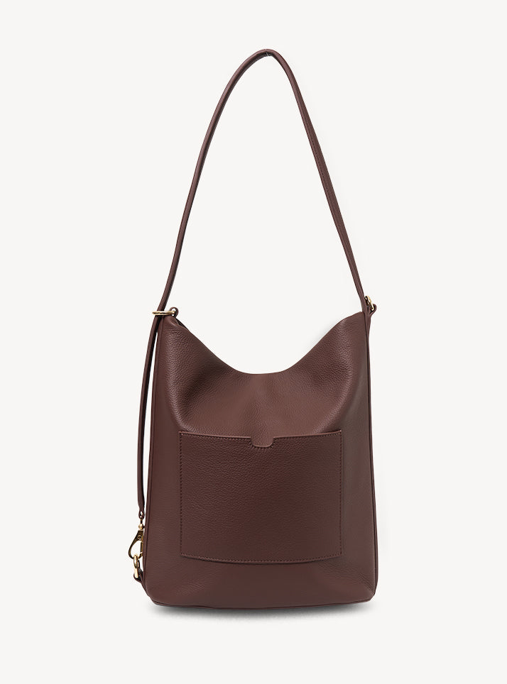 June Shoulder Bag Espresso Luxe
