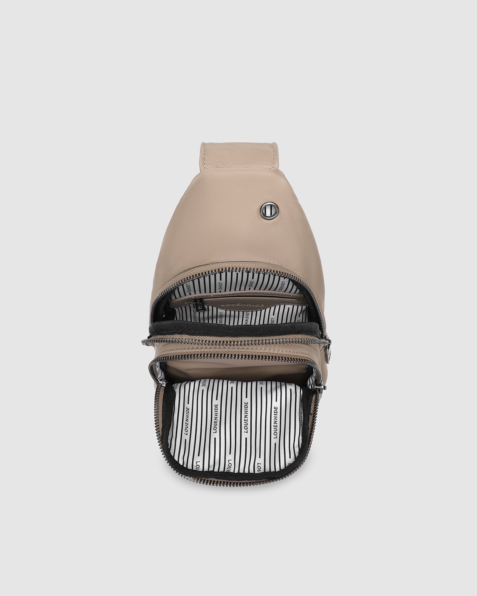 Boyd Nylon Sling Bag - Mocha