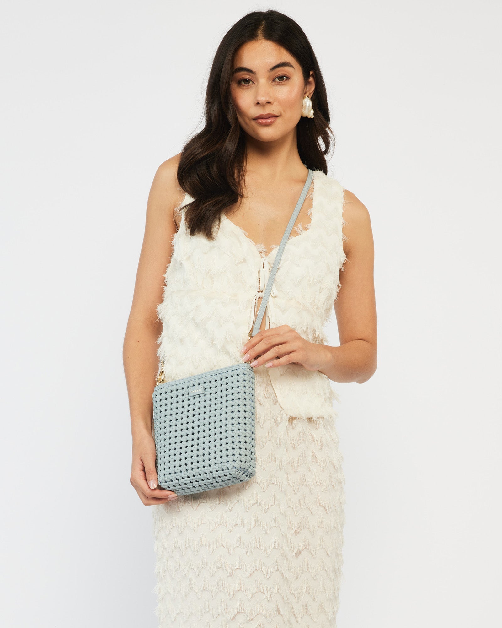 Coco mini bag - Mist fine braid