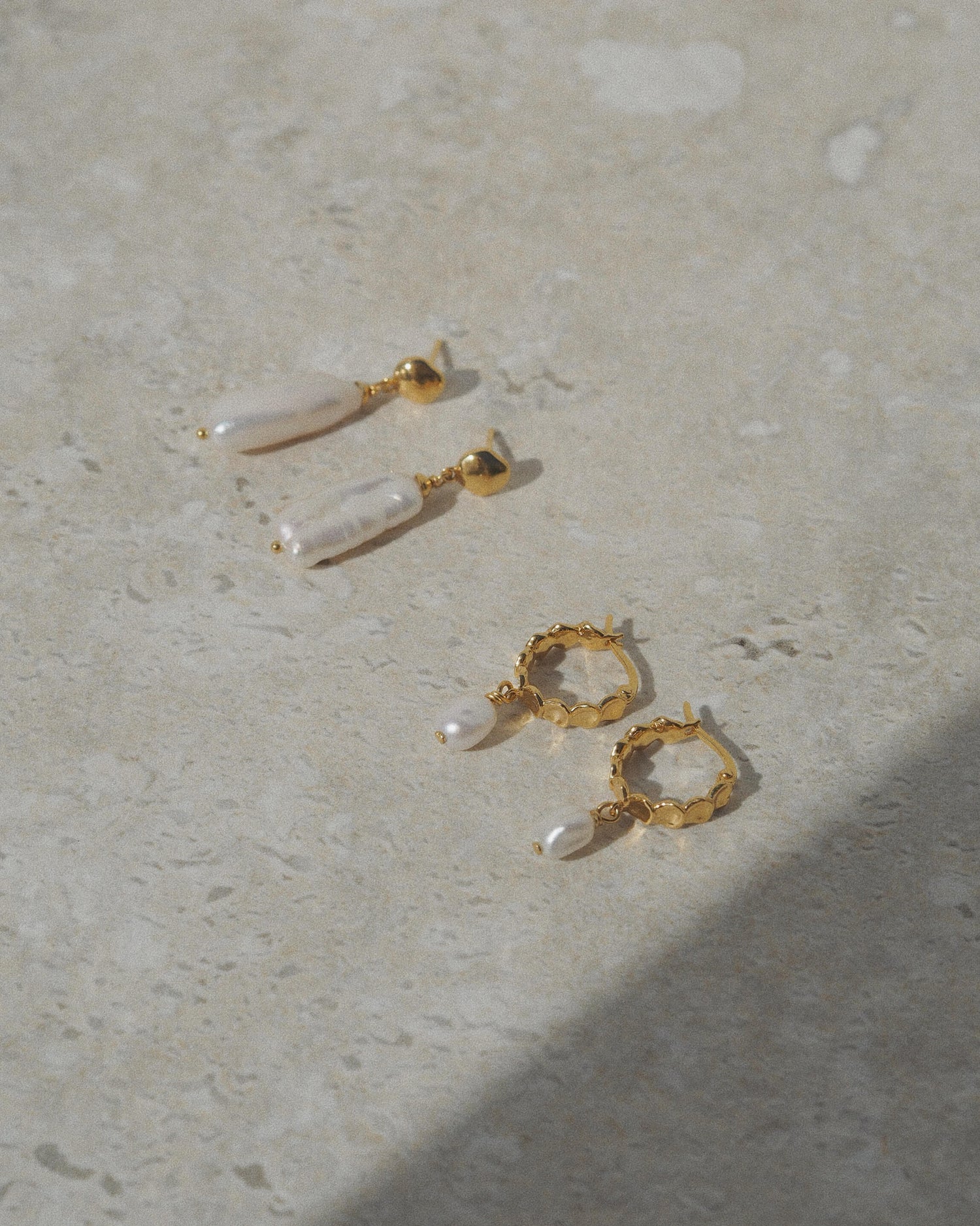 Vacation Hoops ( 18k Gold Plated )