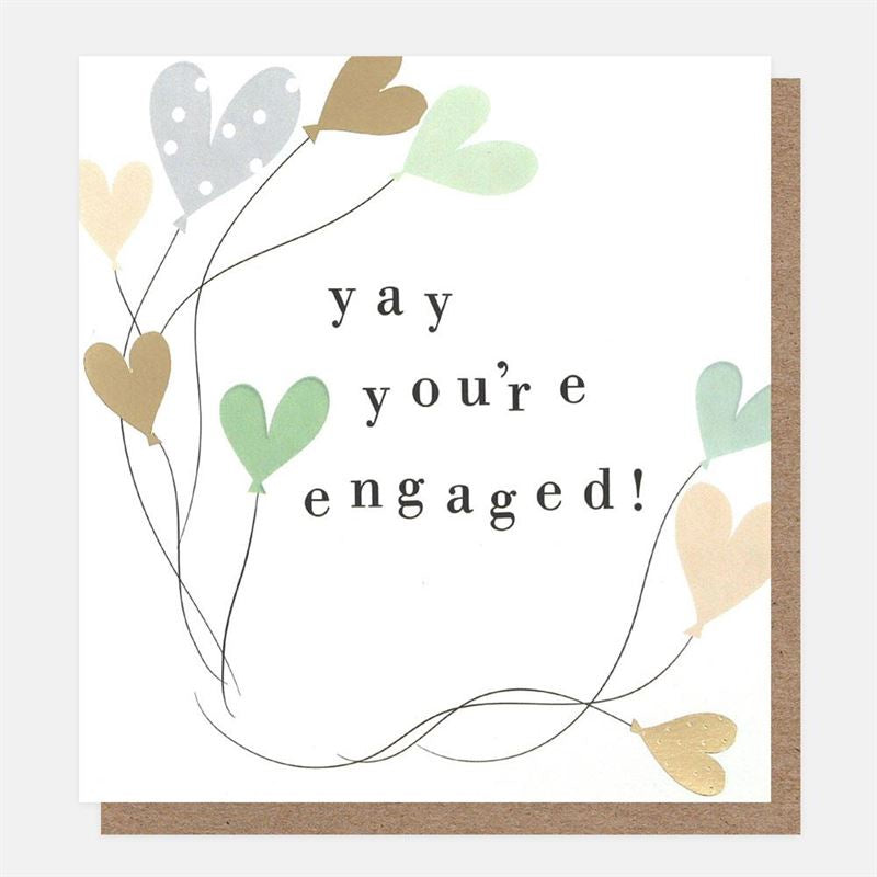 Caroline Gardner - Yay You're Engaged - Engagement Card