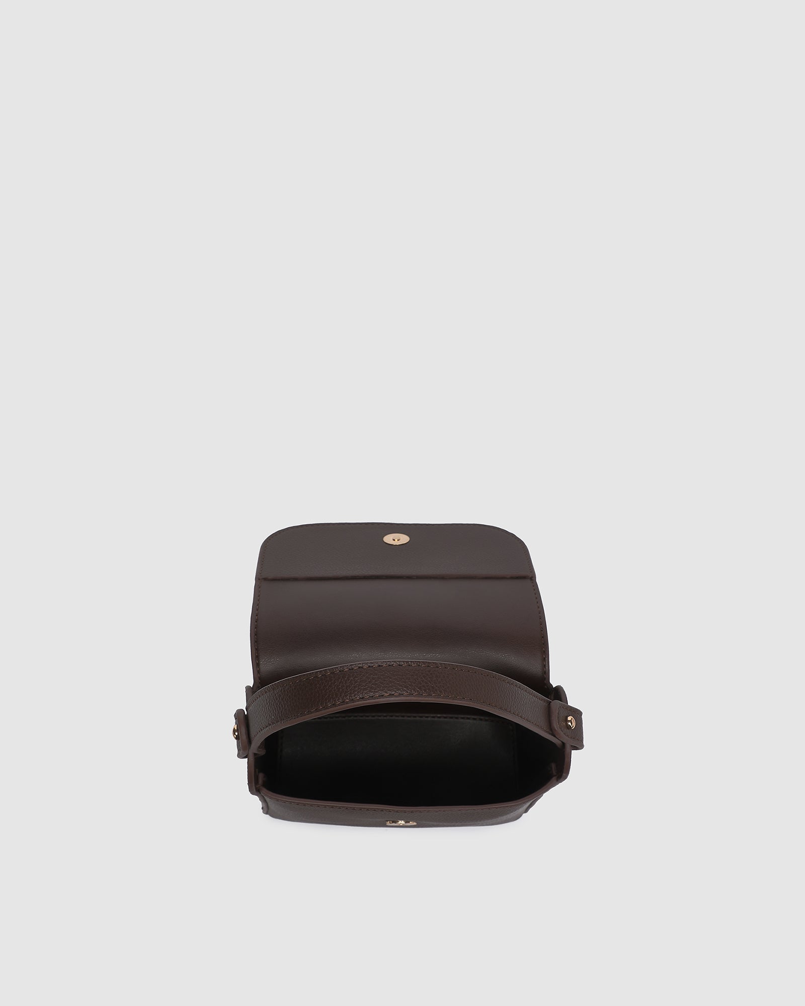 Bessie Crossbody Phone Bag - Chocolate