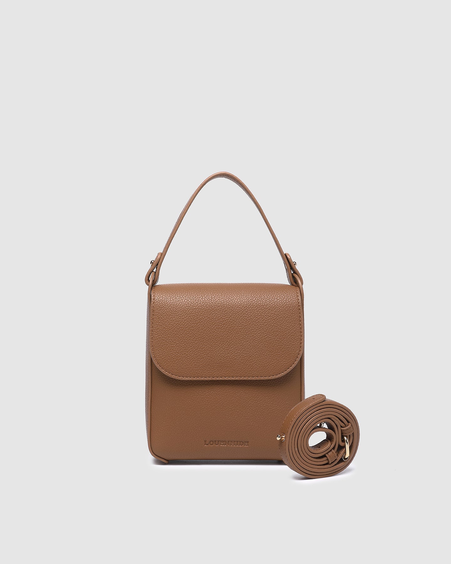 Bessie Crossbody Phone Bag - Toffee