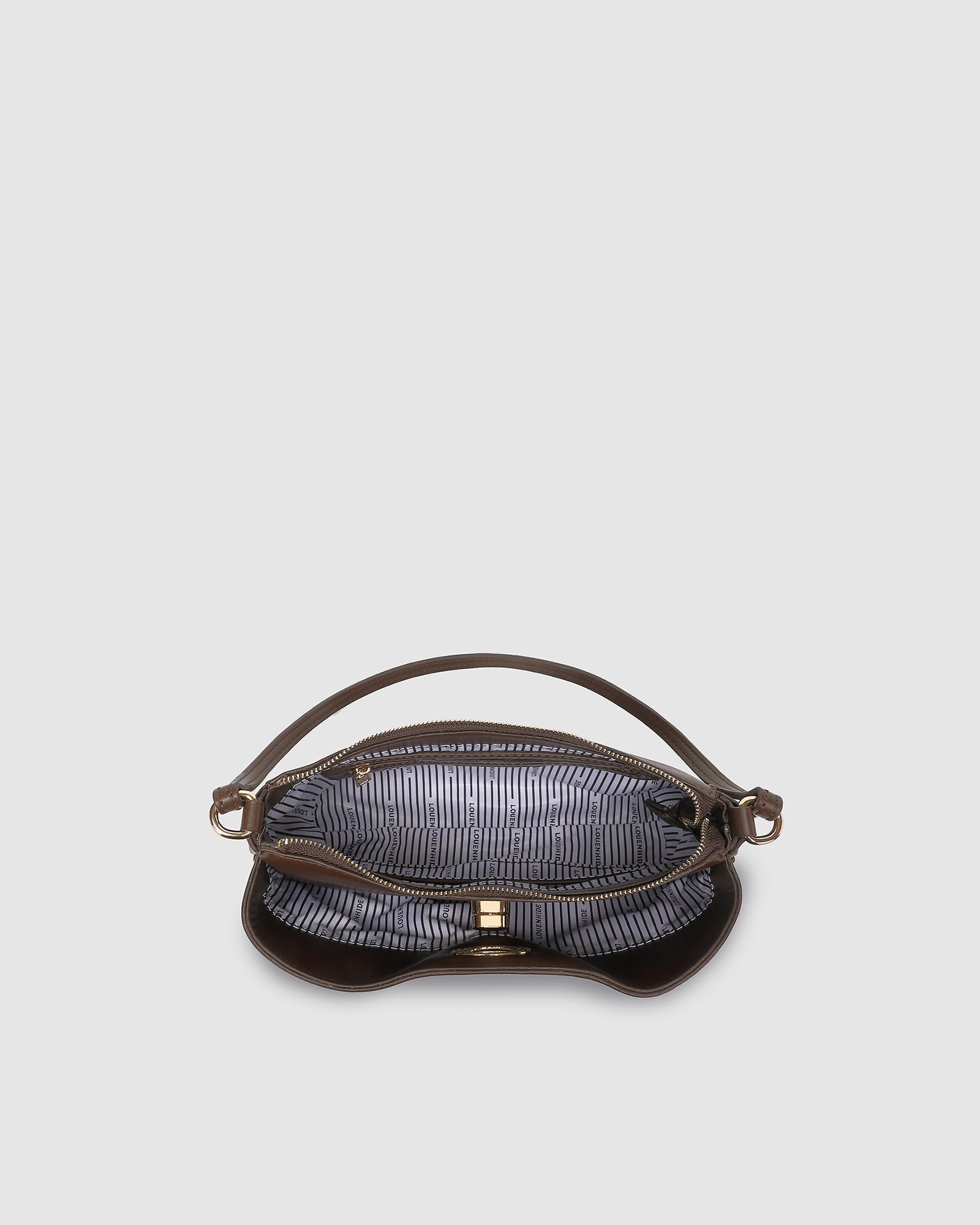 Greta Shoulder Bag - Chocolate