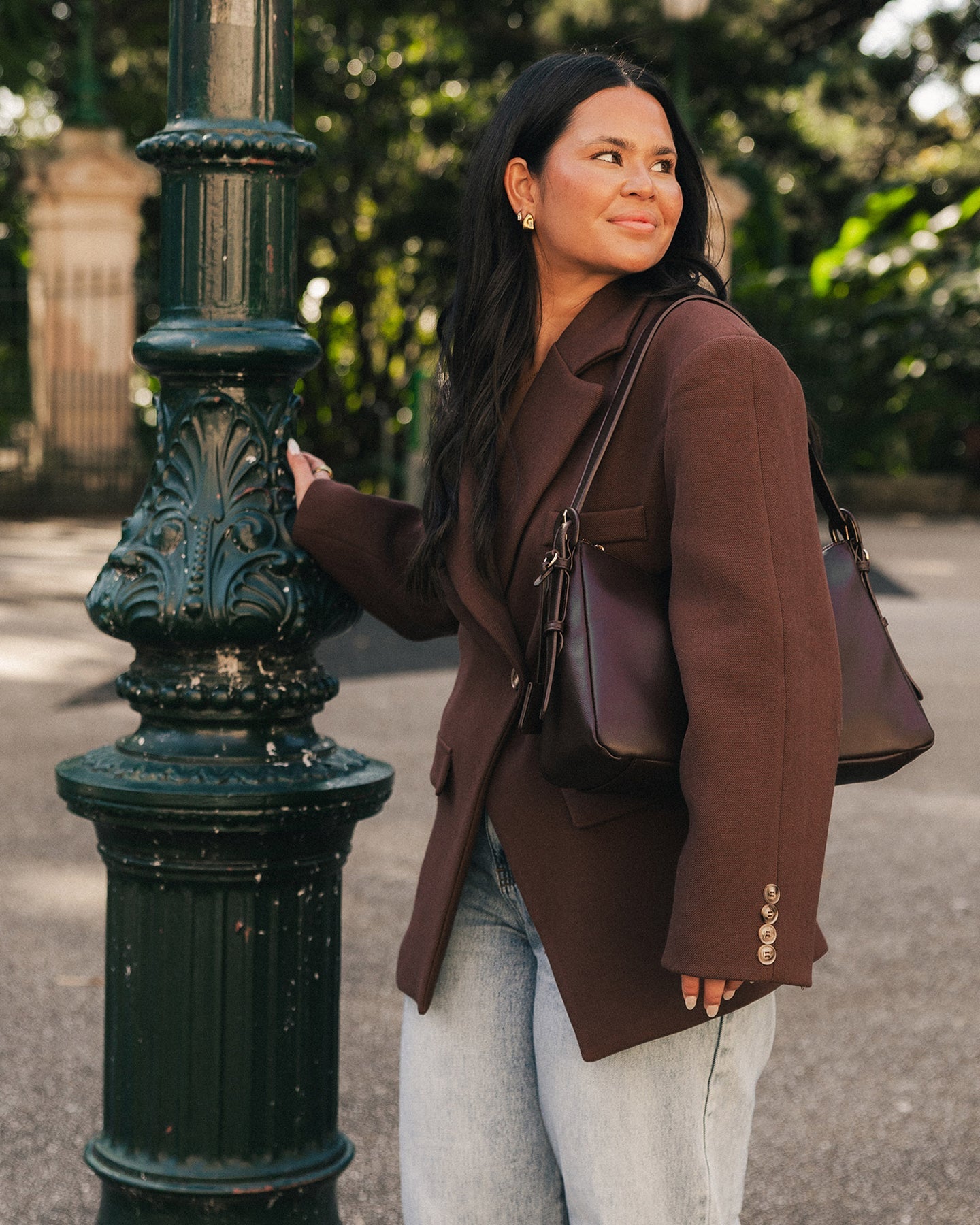 Roxanne Shoulder Bag - Chocolate