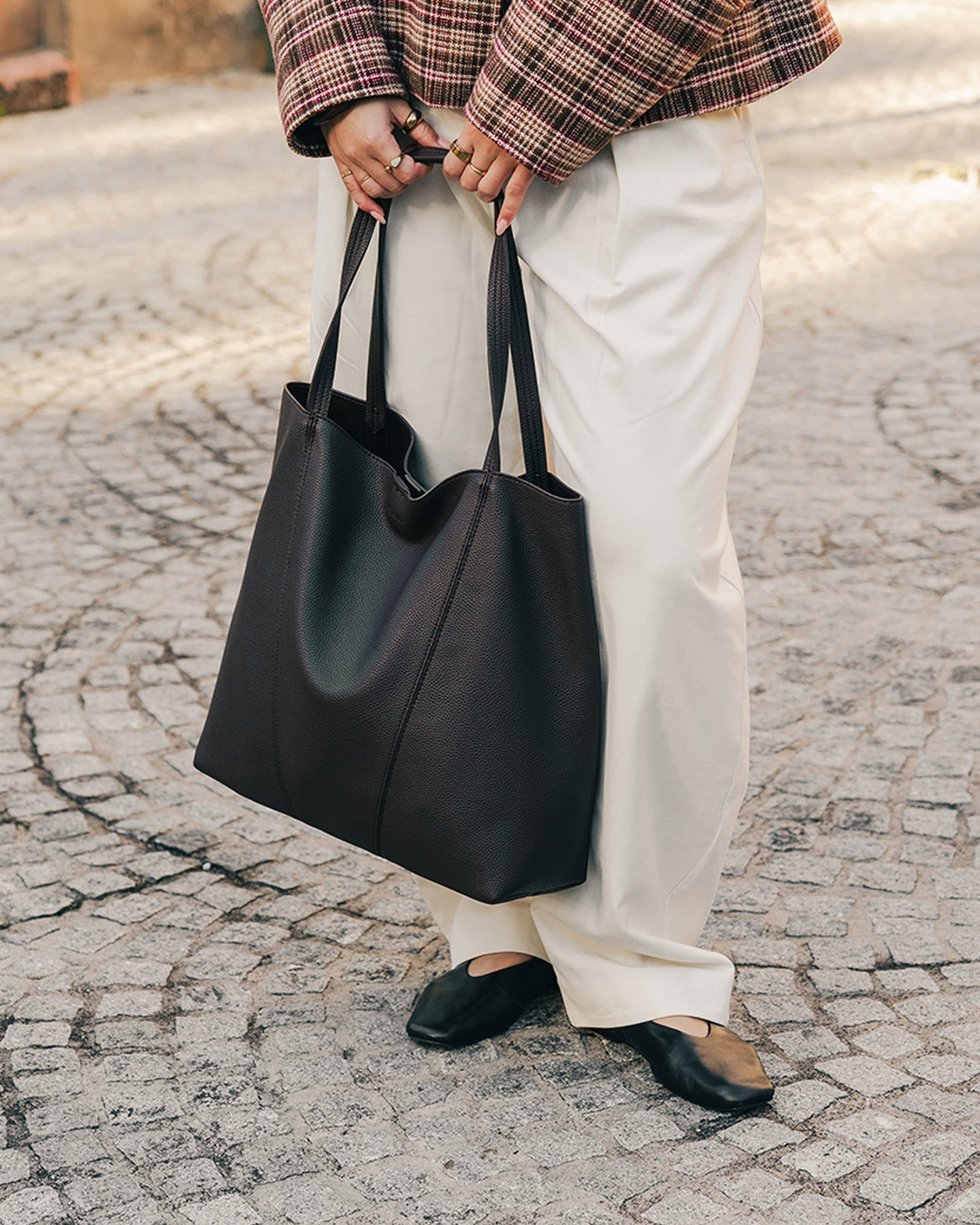 Colby Tote Bag - Black
