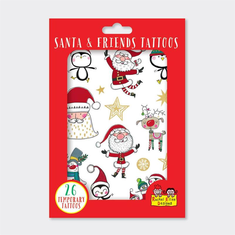 Rachel Ellen - Santa & Friends - Christmas Tattoos