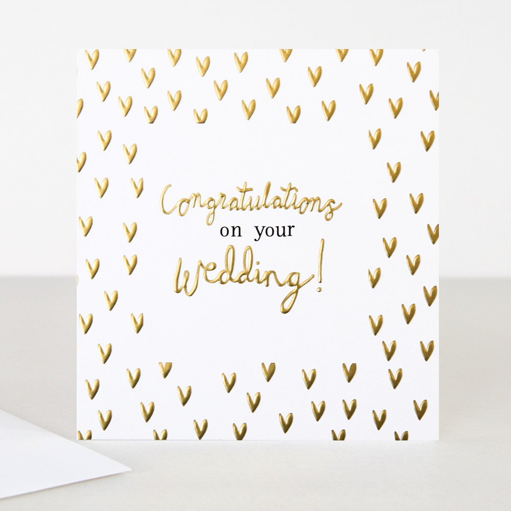 Caroline Gardner - Congratulations On Your Wedding - Wedding Card