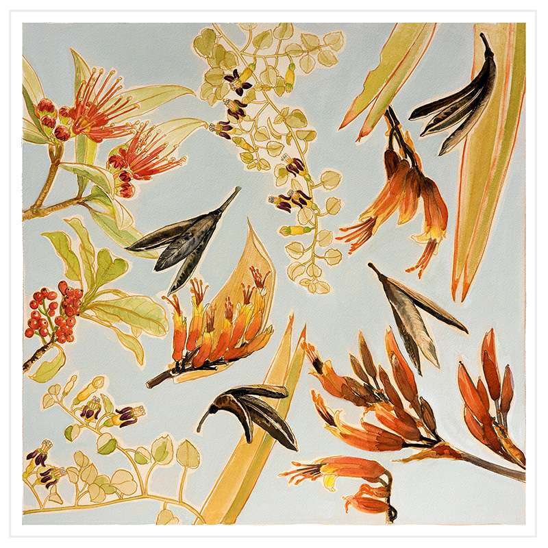 Jane Galloway - Harakeke - Card