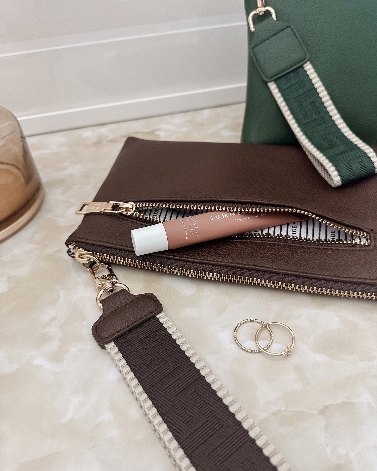 Mimi Clutch - Chocolate