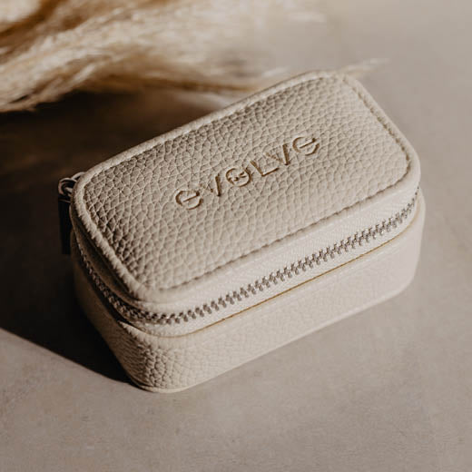 Micro Jewellery Box - Taupe