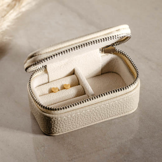 Micro Jewellery Box - Taupe