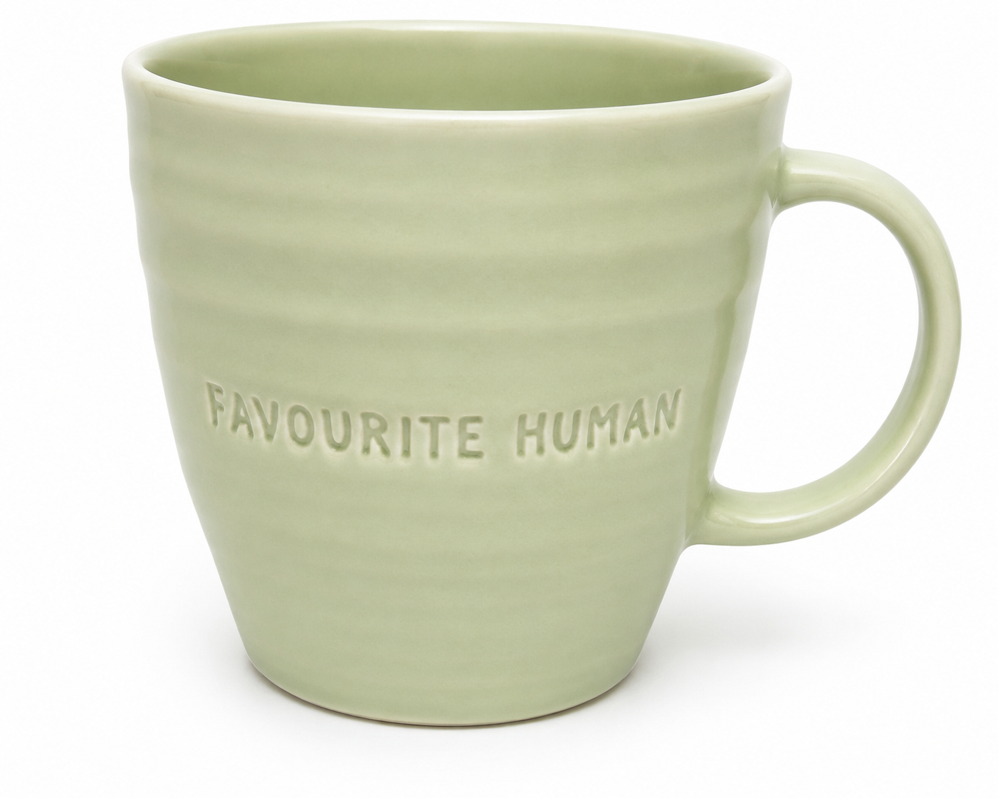 Brogan Handmade Pottery – Favourite Human - Handmade Mug