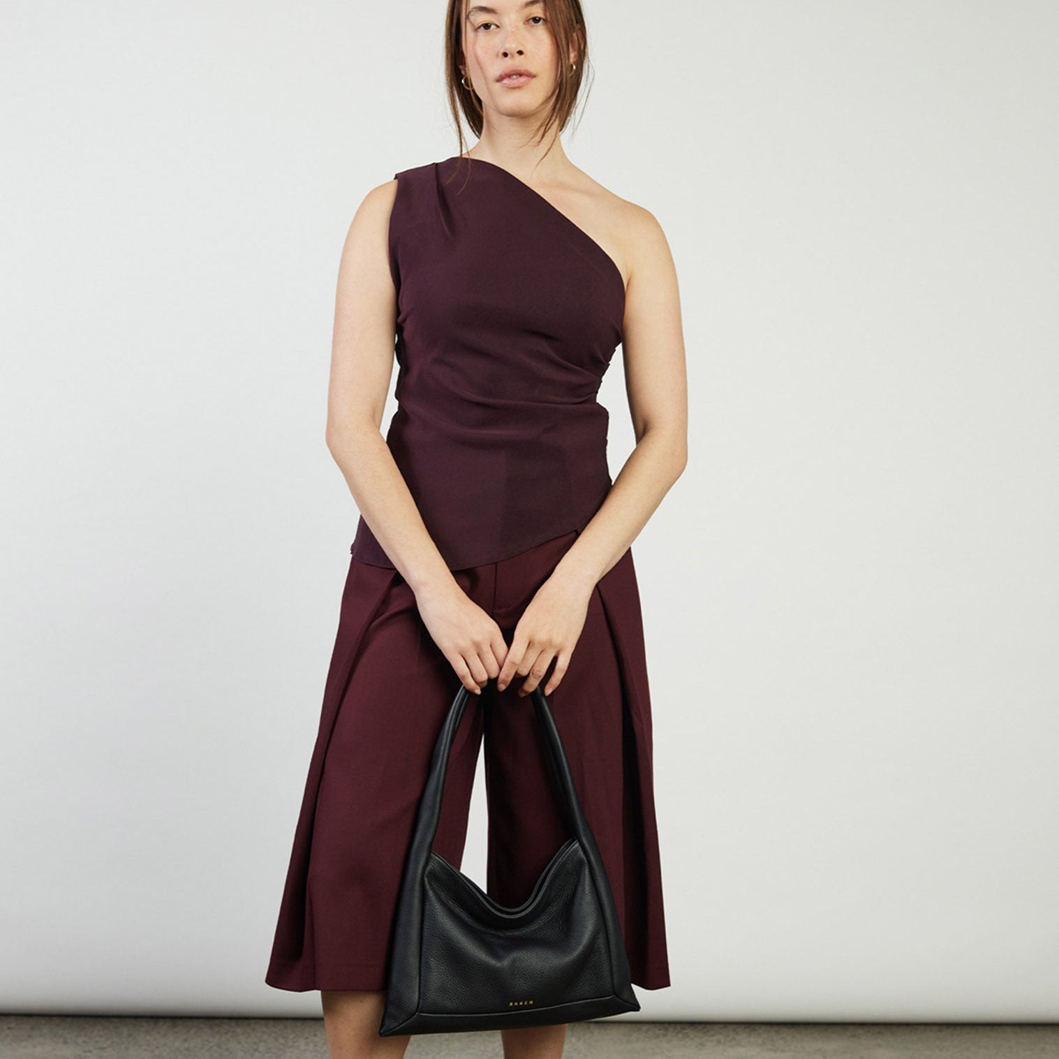 Hazel Shoulder Bag Black Luxe