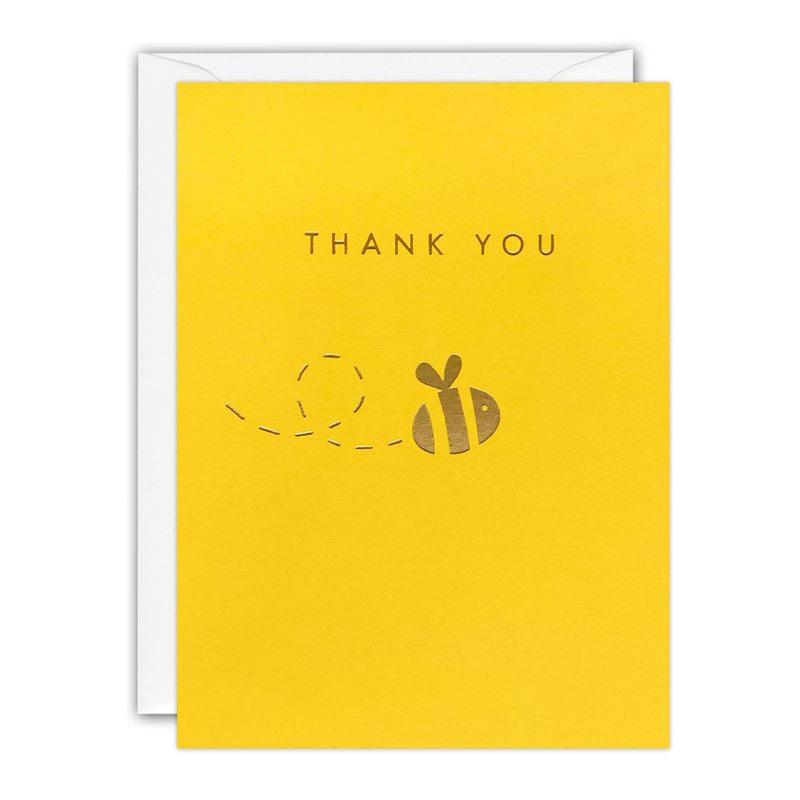 James Ellis - Thank You Bee - Mini Thank You Card