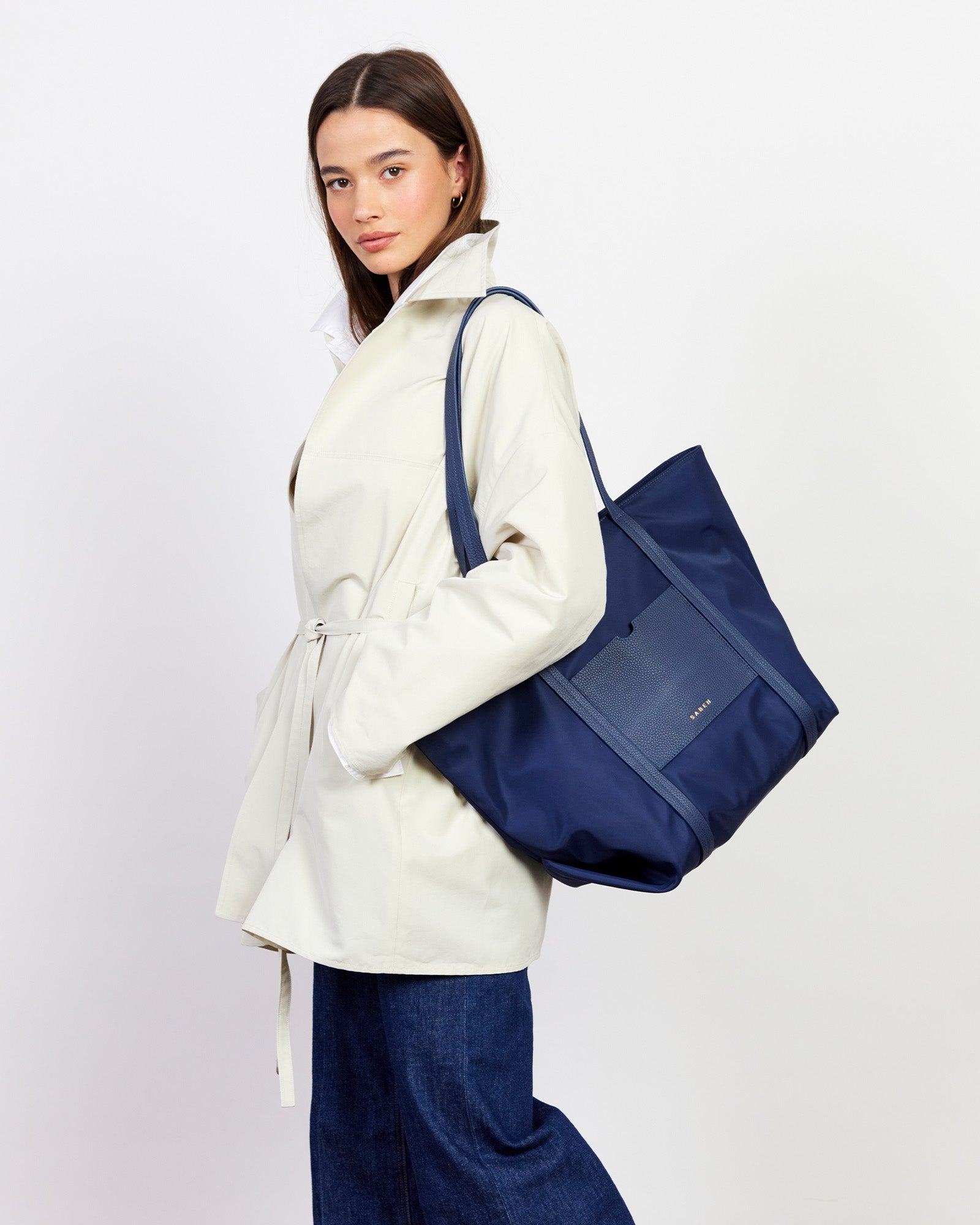 Porter Tote - Recycled Nylon - Black