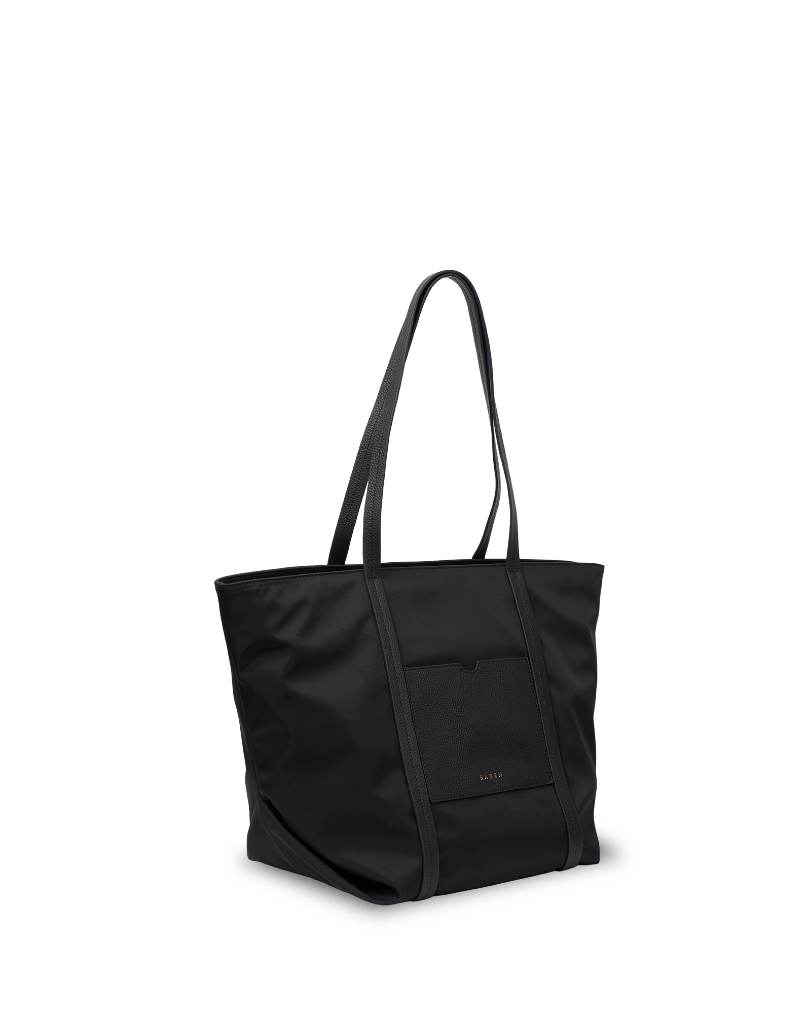 Porter Tote - Recycled Nylon - Black