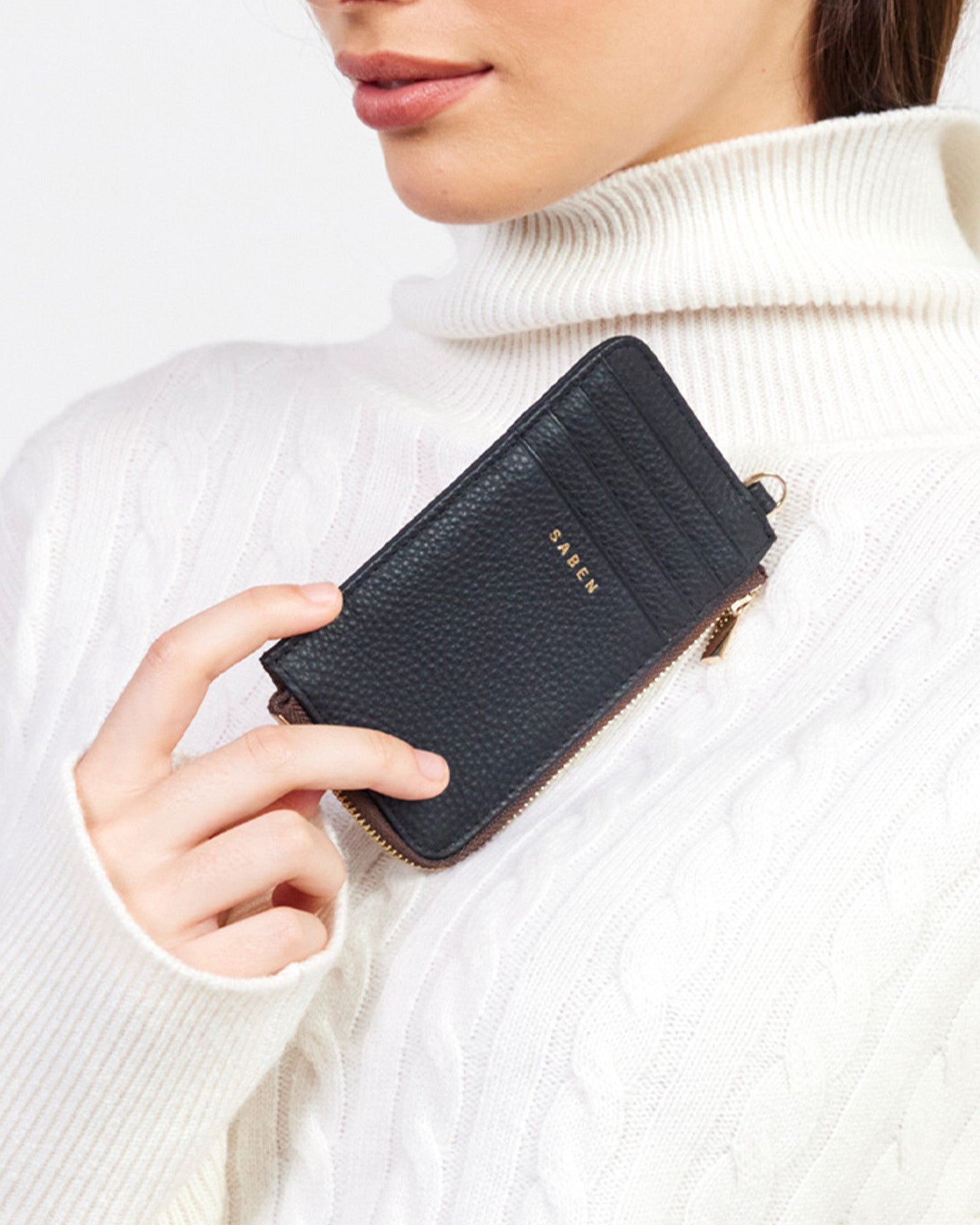 Winona Card Holder Black