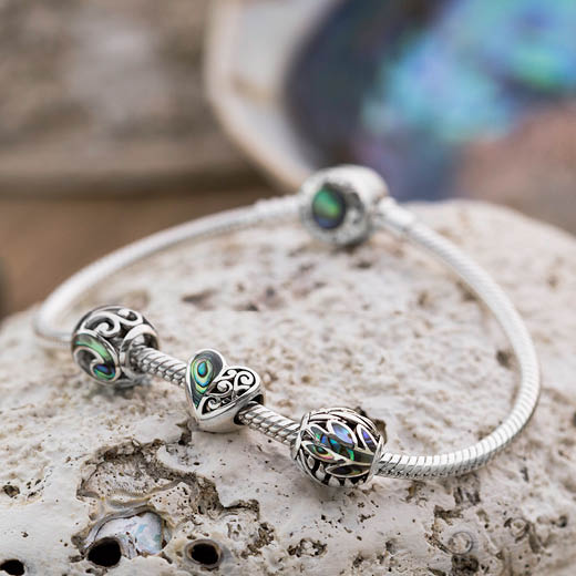 Aroha Paua - Paua - Bead Charm