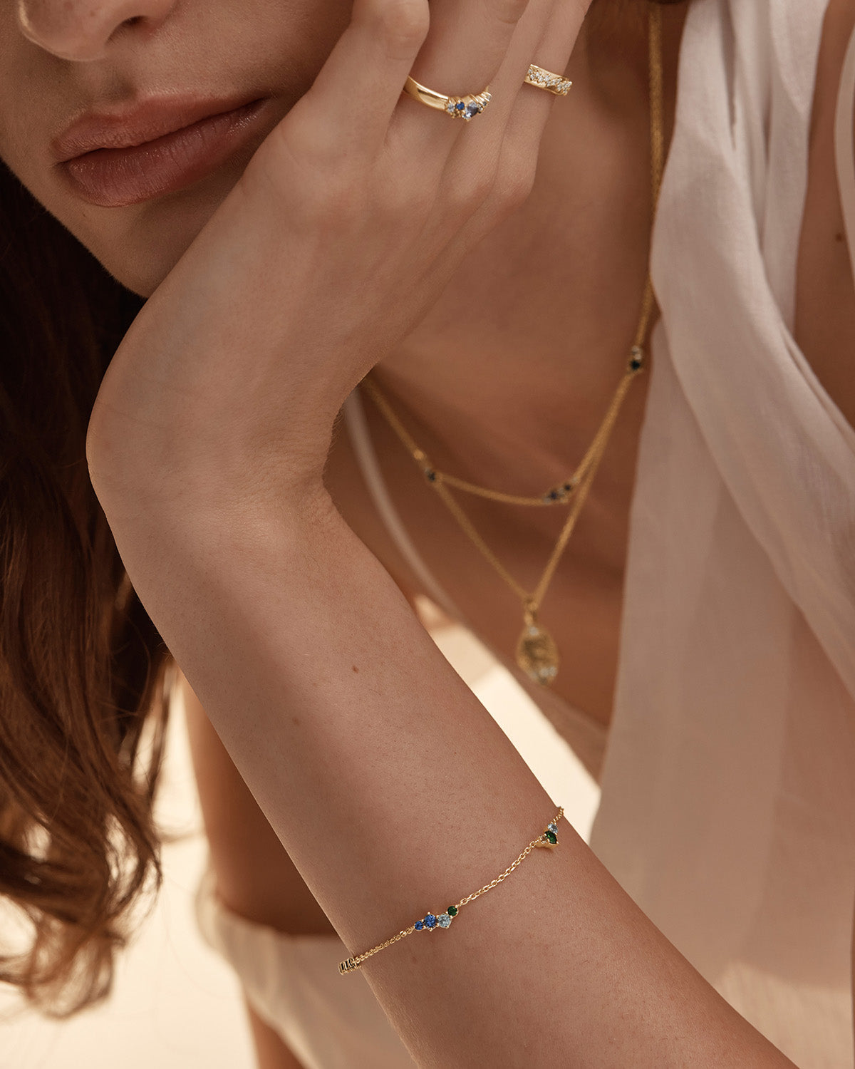 18k Gold Vermeil Endless Skies Bracelet