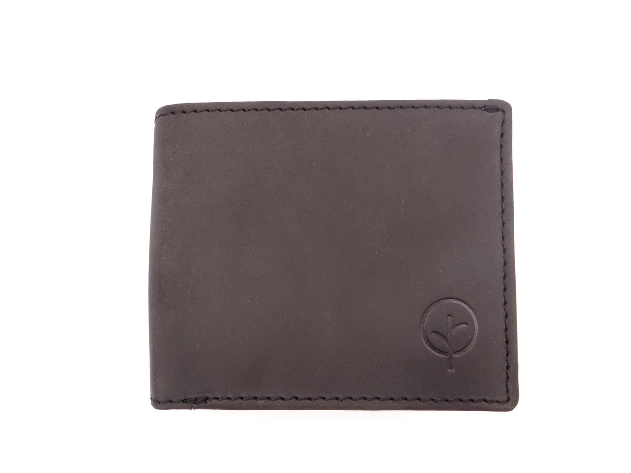 Leather wallet (Grey/Sand)