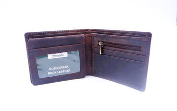 Bush Creek Mens Wallet - Brown