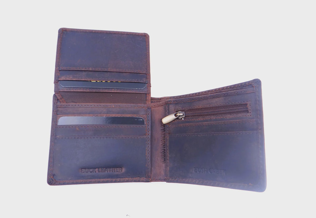 Bush Creek Mens Wallet - Brown