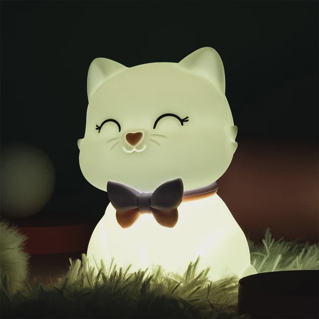 Squishy Cat Lulu USB Rechargeable Night Light