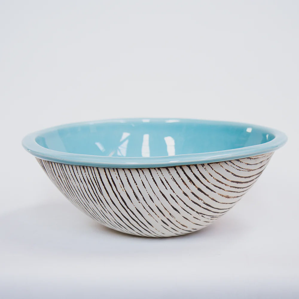 Boulder Bank Salad Bowl - Aqua