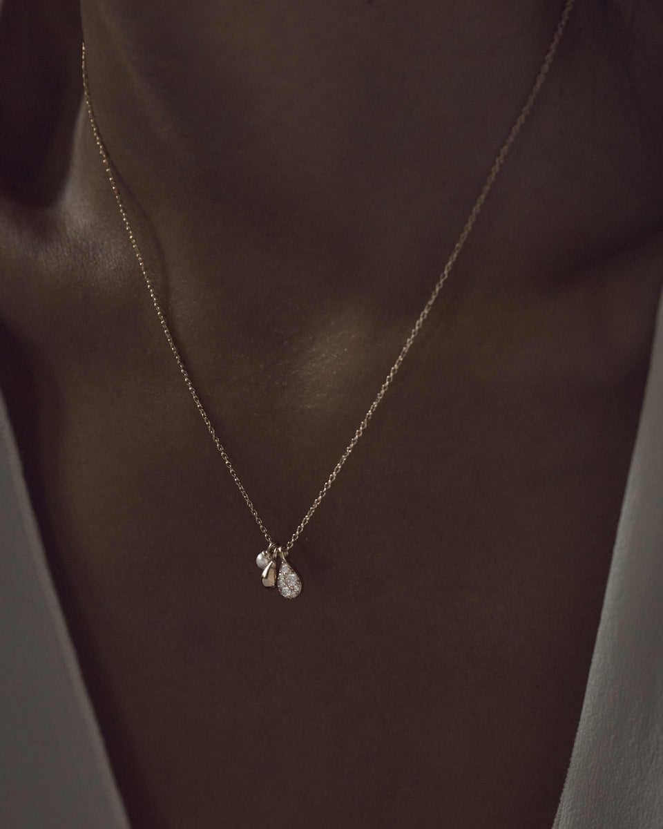 Gold Ocean Mist Necklace (18k Gold Vermeil)