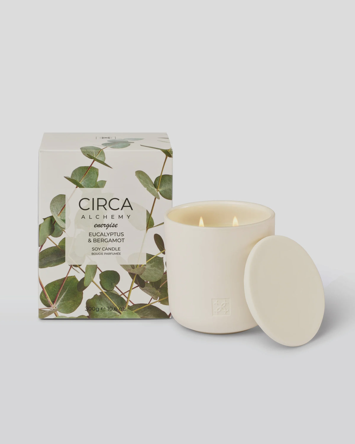 CIRCA 300g Candle - Alchemy Energise - EUCALYPTUS & BERGAMOT