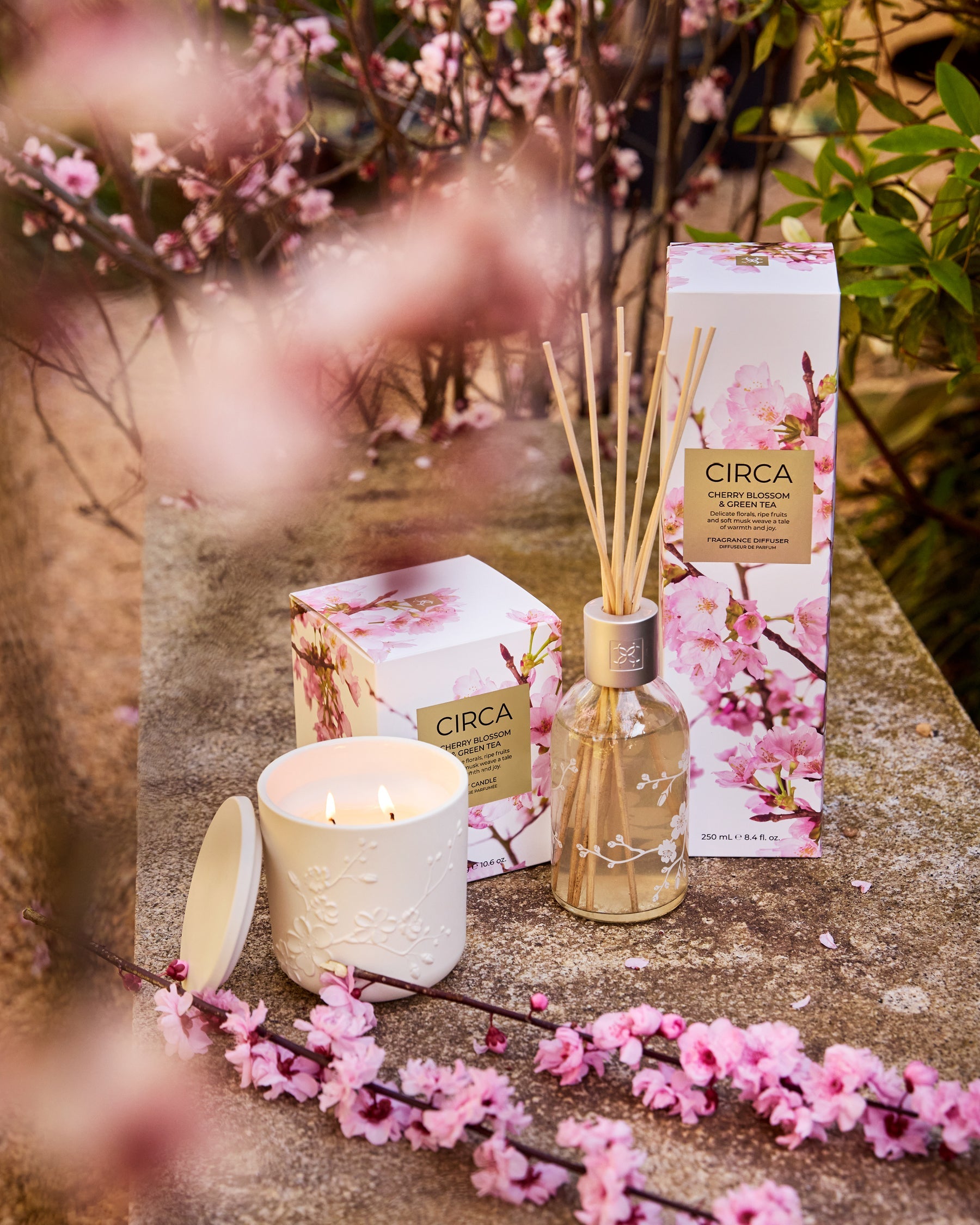 Circa - Cherry Blossom & Green Tea  - Fragrance Diffuser 250ml