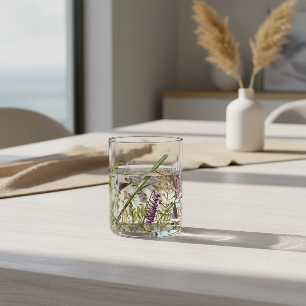 Nel Lusso Wildflower Old Fashioned Glass