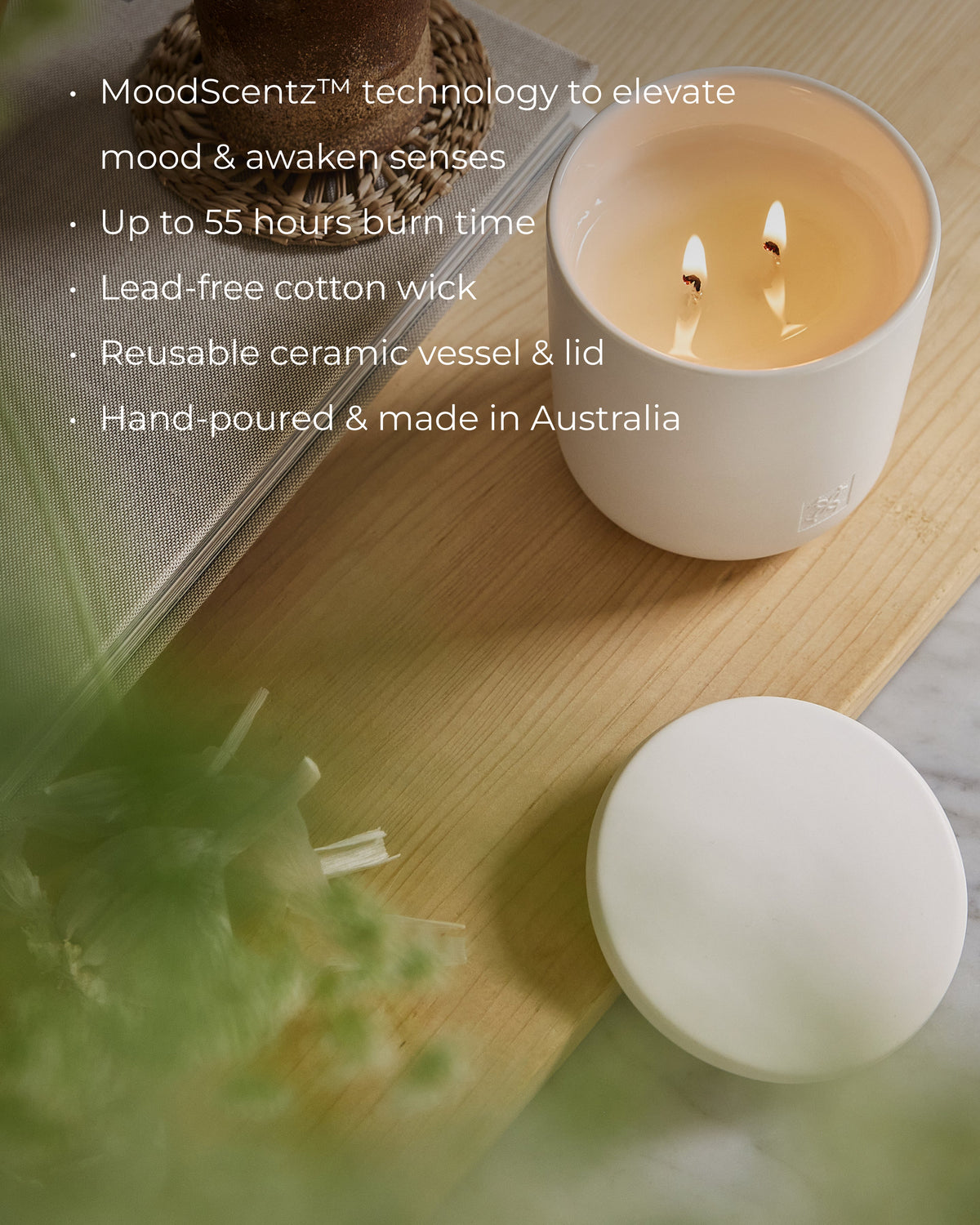 CIRCA 300g Candle - Alchemy Energise - EUCALYPTUS & BERGAMOT