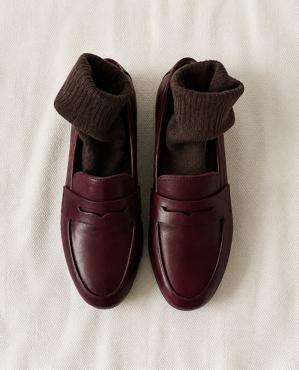 POSSUM MERINO SOCKS, HAMILTON Turkish Coffee - medium