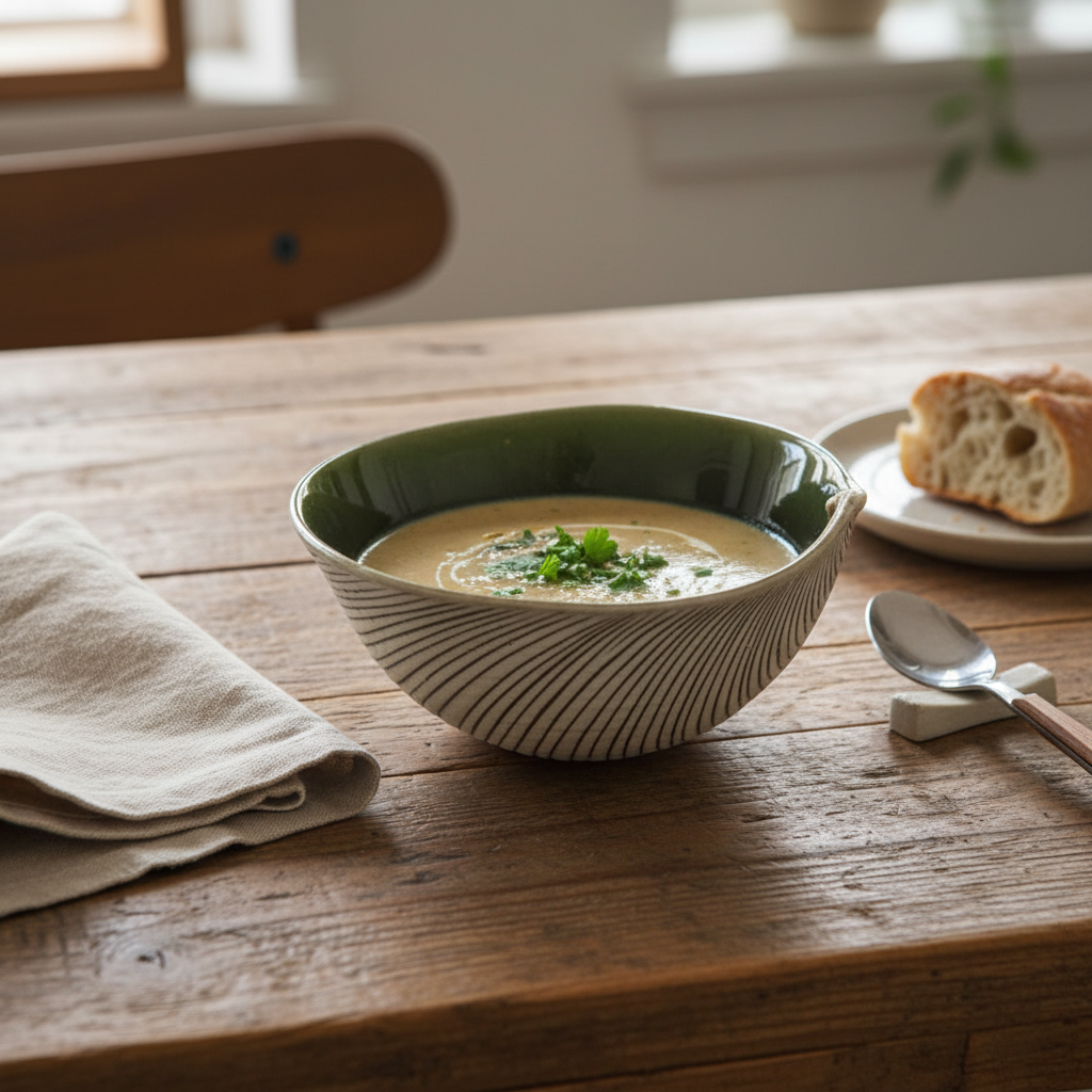 Cockle shell Bowl - Green