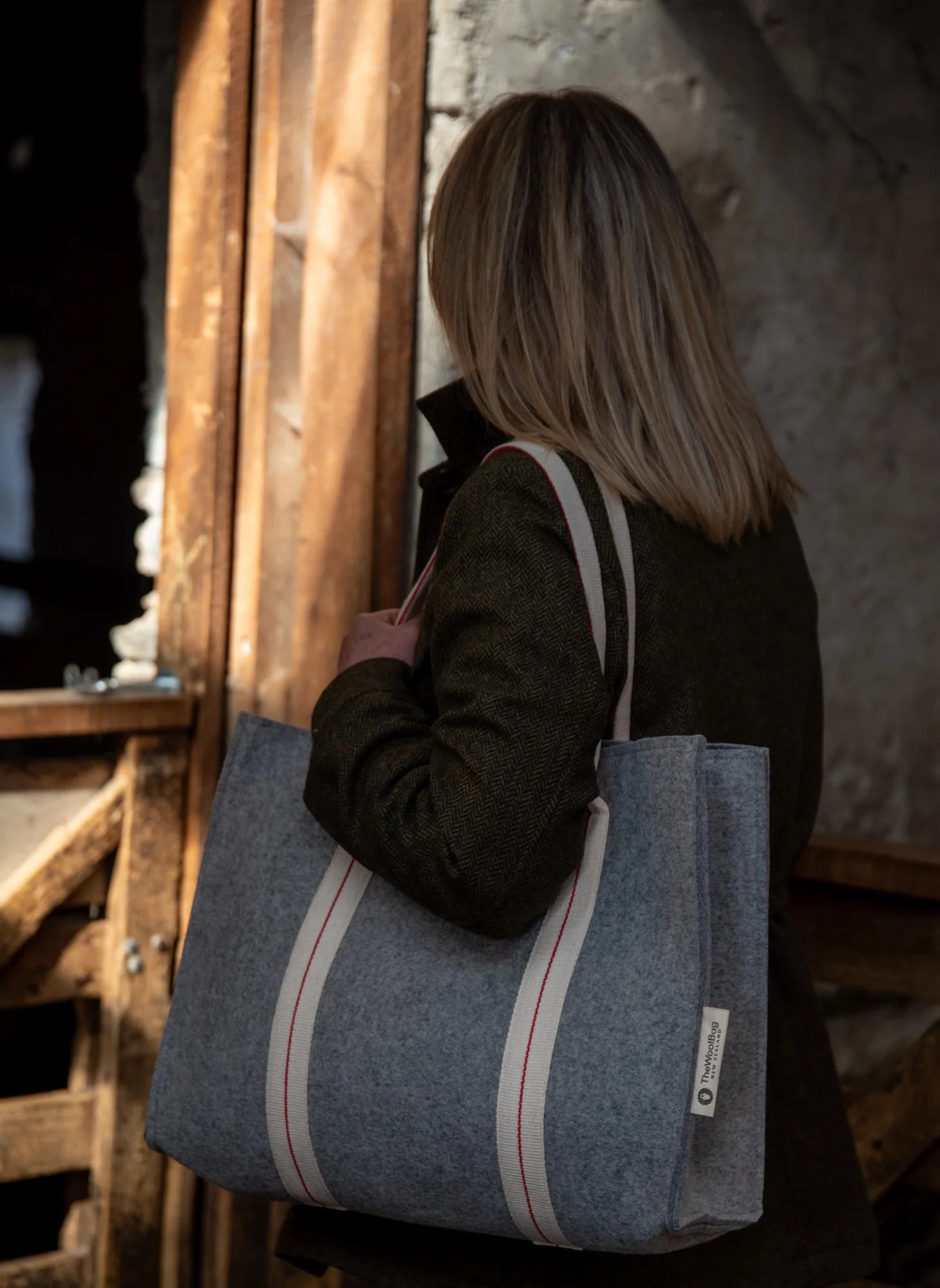 The Wool Bag- Dark Green