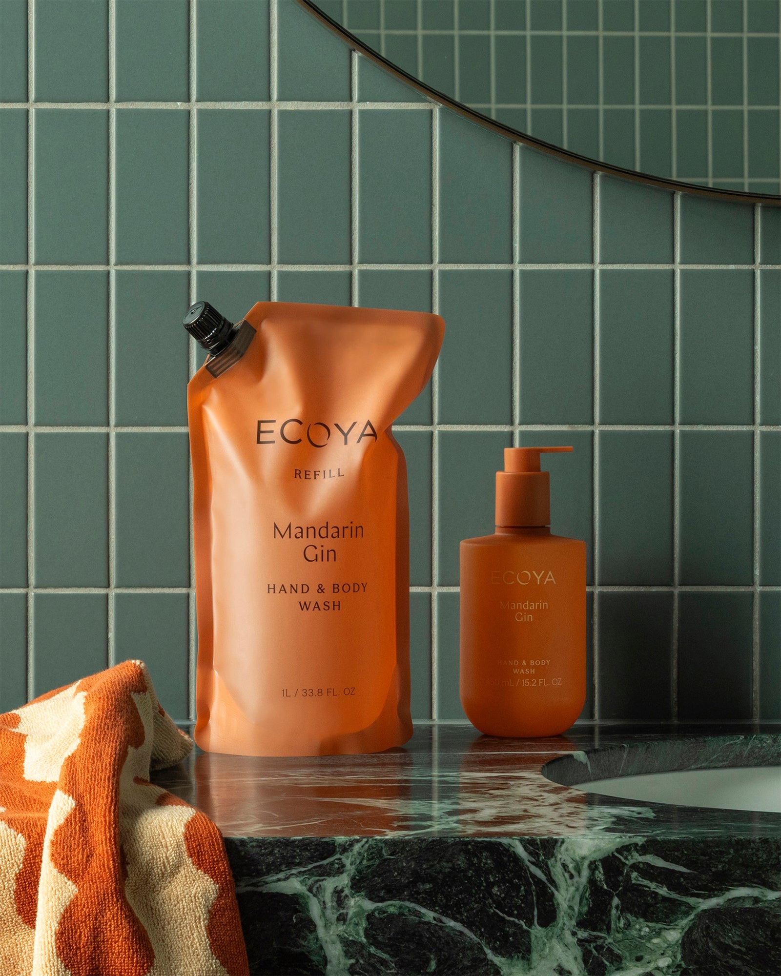 Hand & Body Wash (450ml) - Mandarin Gin