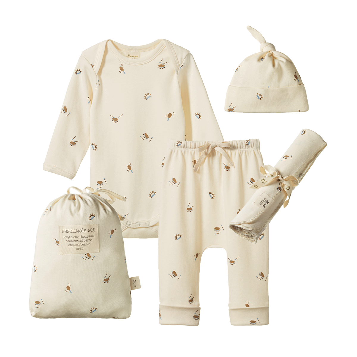 ESSENTIALS SET, Mini Music Print, 0-3M