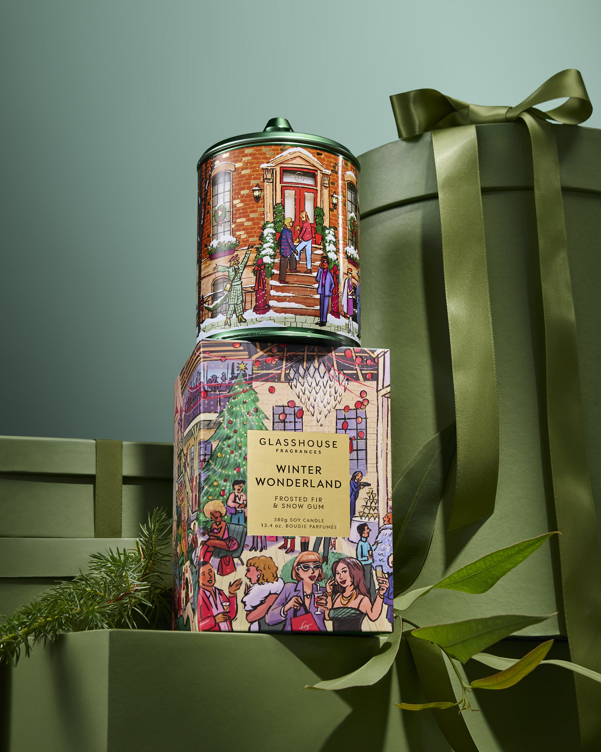 GF 380g Candle - Christmas 26  - Winter Wonderland
